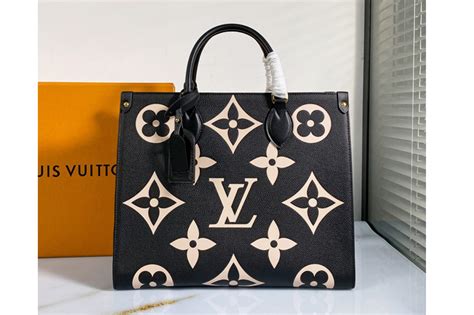 louis vuitton onthego mm schwarz|onthego mm tote bag.